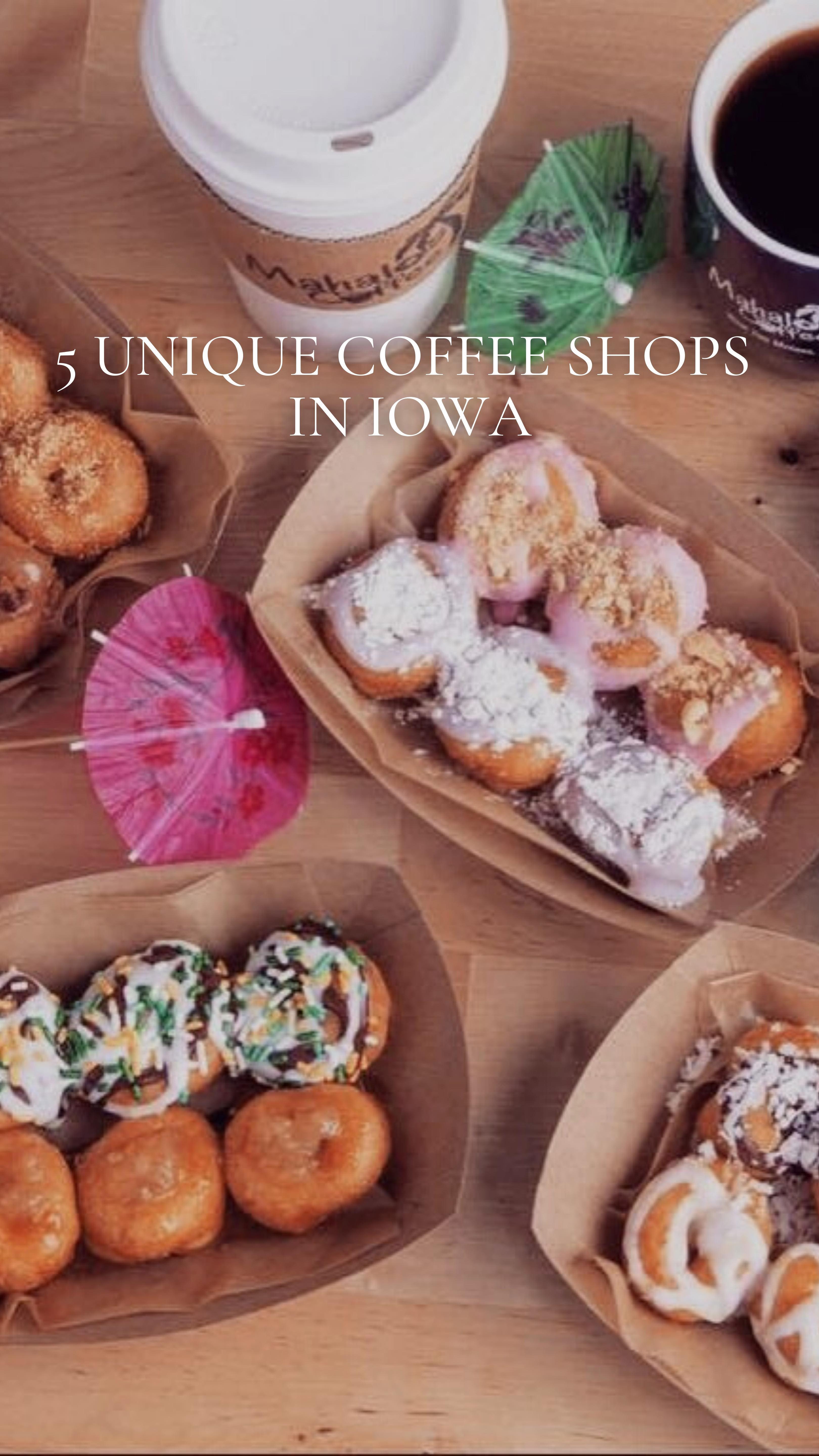 5 Unique Coffee Shops in Iowa ☕️ Soon-to-be snowy days are perfect for sitting inside a cozy cafe with plenty of sweet treats and warm beverages. Read about our top 5 picks using the link in our bio✨