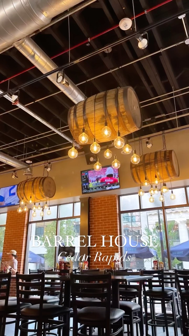 @barrelhousepub is located in the heart of Downtown Cedar Rapids and is a casual, fun and inviting restaurant.